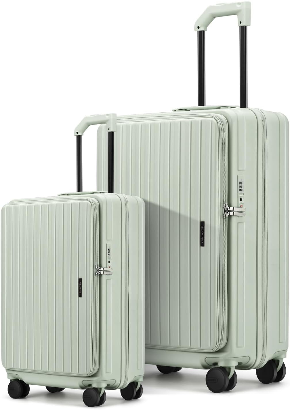 ROAMING Luggage Sets Hard shell Suitcase Top Opening Expandable with Spinner Wheels,Sturdy Large ... | Amazon (US)