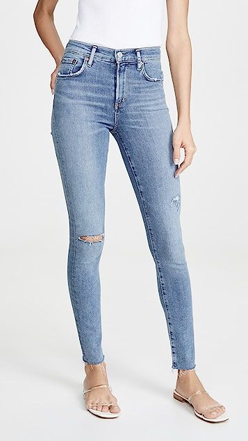 Sophie Mid Rise Ankle Jeans | Shopbop