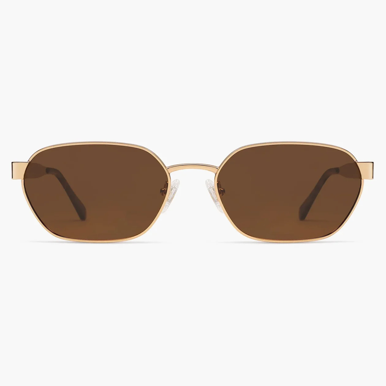 Women Men Retro Hexagonal UV400 Trendy Rectangle Polarized Sunglasses SJ1238 | SOJOS VISION | SOJOS VISION