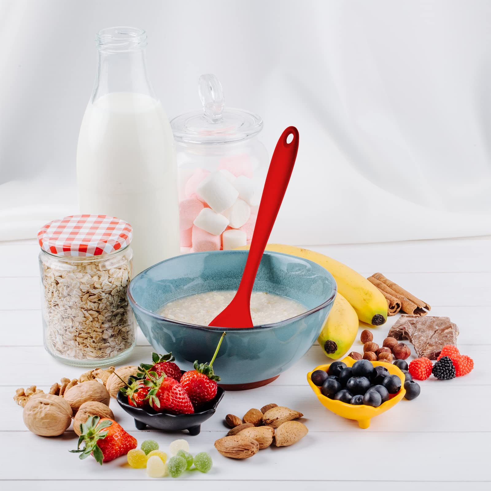 Silicone Spoons for Cooking, Serving Spoons Silicone Cooking Spoons for Mixing, Stirring & Bastin... | Amazon (US)