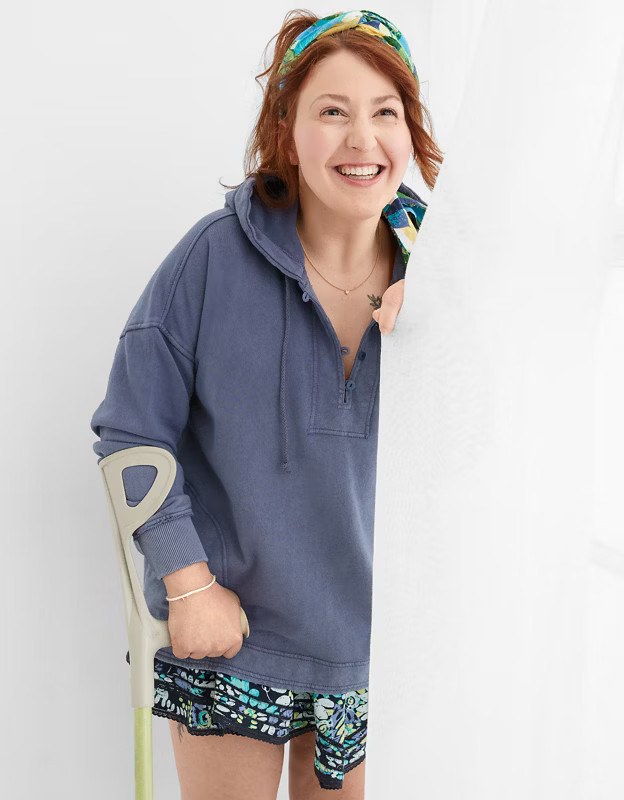 Aerie Beach Weekend Oversized Hoodie | American Eagle Outfitters (US & CA)
