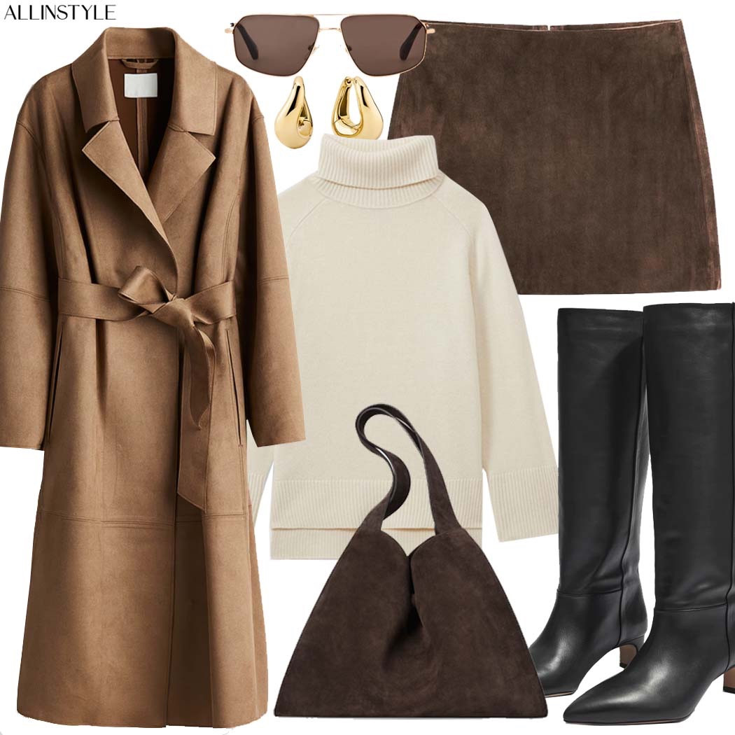 Suede skirt outfit ideas 

#LTKuk #LTKspring #LTKeurope