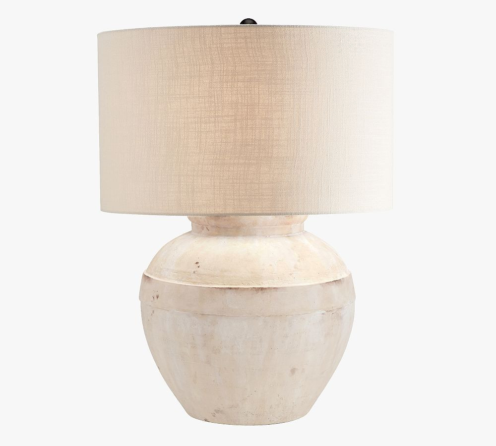 Faris Ceramic Table Lamp | Pottery Barn (US)