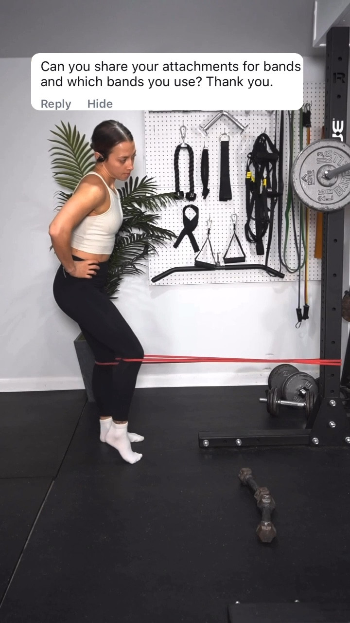 A new week, same goal, show up & do your BEST! 

Warming up my knees to be able to push that much more in my squats today. 

I use resistance bands almost daily, sometimes instead of a cable, sometimes as part of movement prep, other times to help correct! 


#LTKActive #LTKfitness