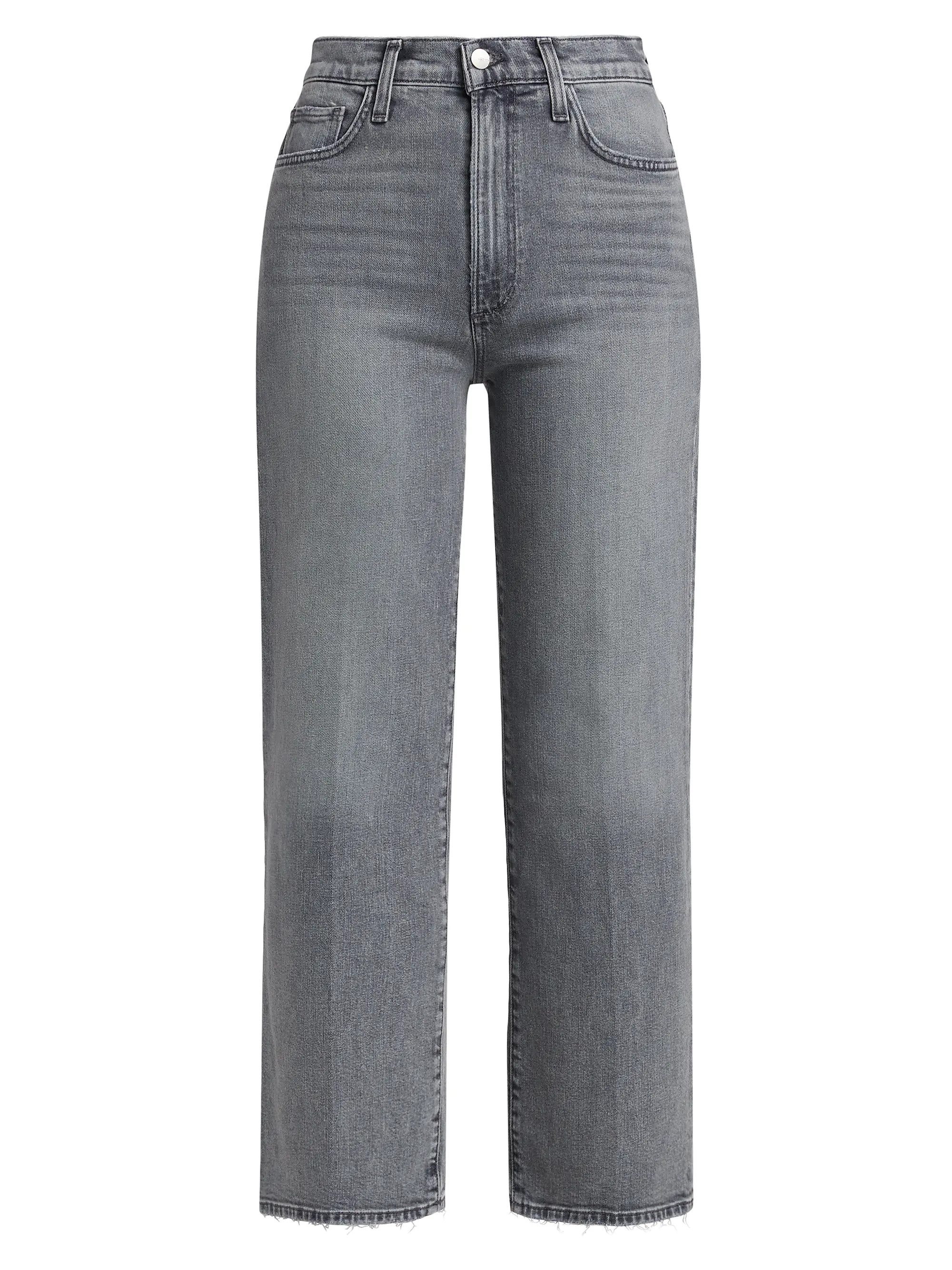 The Blake High-Rise Wide-Leg Coated Jeans | Saks Fifth Avenue