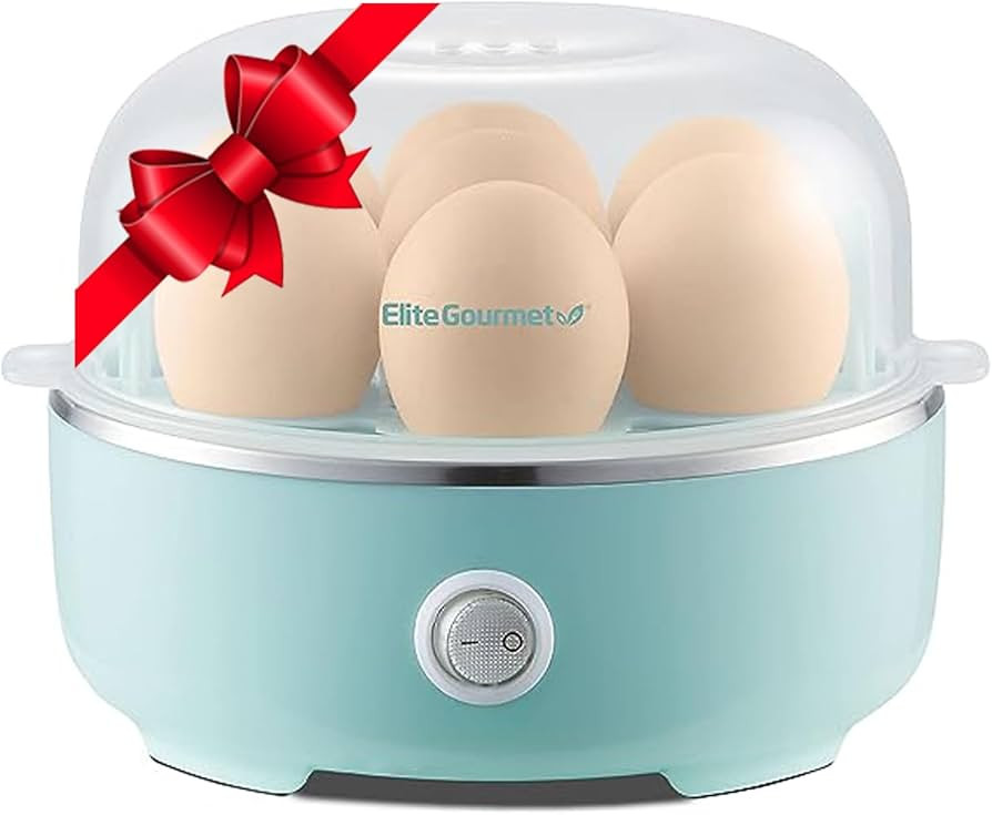 Elite Gourmet EGC115M Easy Egg Cooker Electric 7-Egg Capacity, Soft, Medium, Hard-Boiled Egg Cook... | Amazon (US)