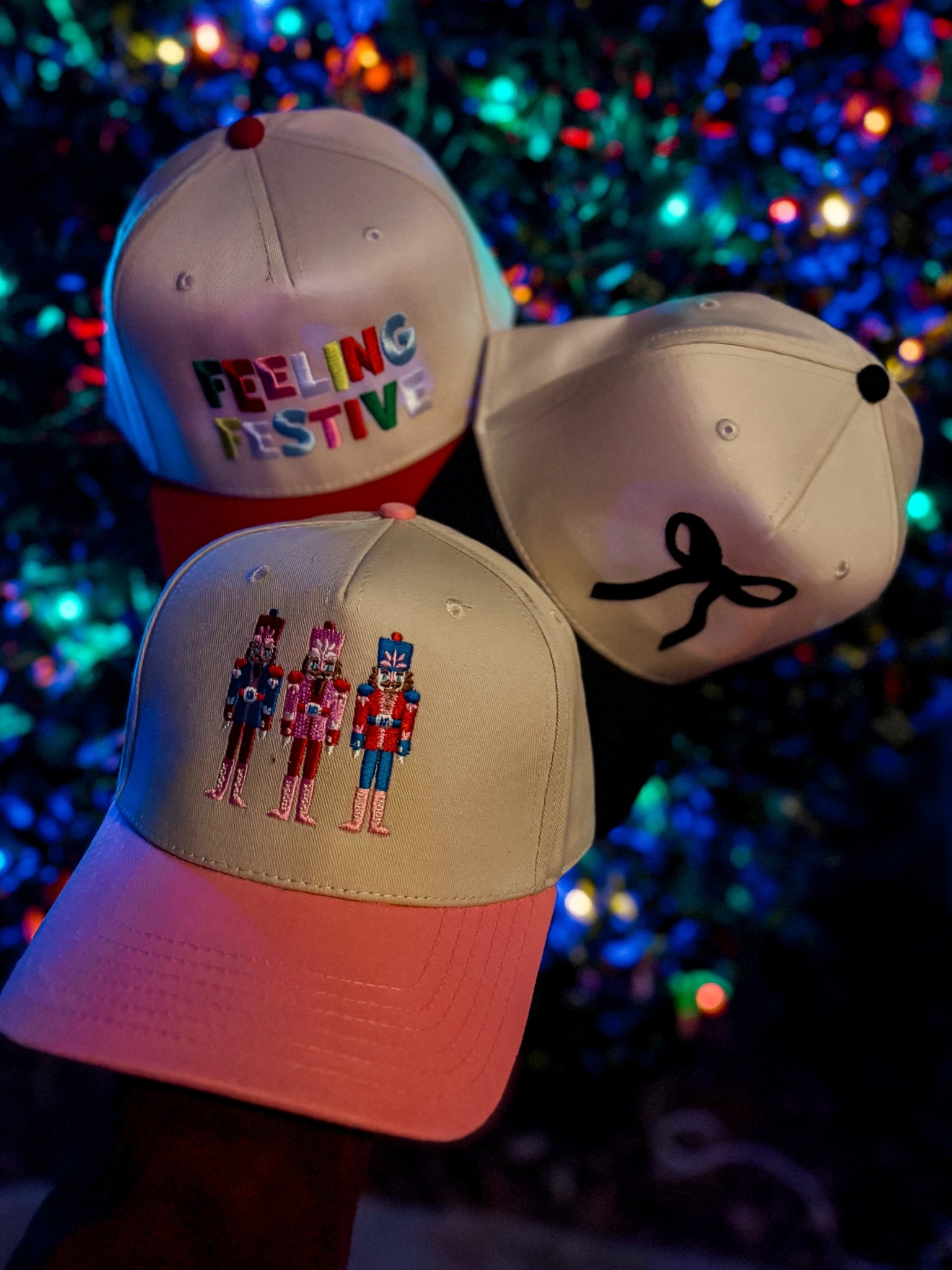 The cutest Christmas/holiday vintage trucker hats @katydid
30% off every bin and free gift with $70+ orders 
Code: blackfriday25

#LTKSaleAlert #LTKCyberWeek #LTKFindsUnder50