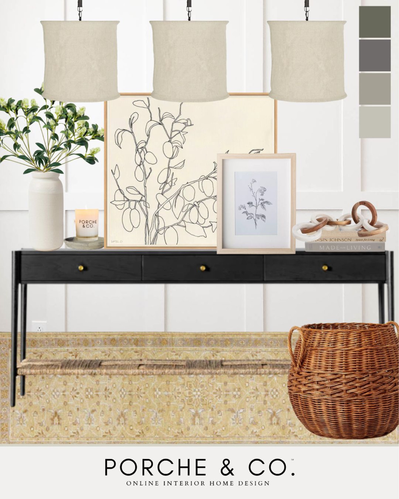 Curated collection 
Spring entry way 
Modern classic decor
#visionboard #moodboard #porcheandco

#LTKstyletip #LTKhome #LTKSeasonal