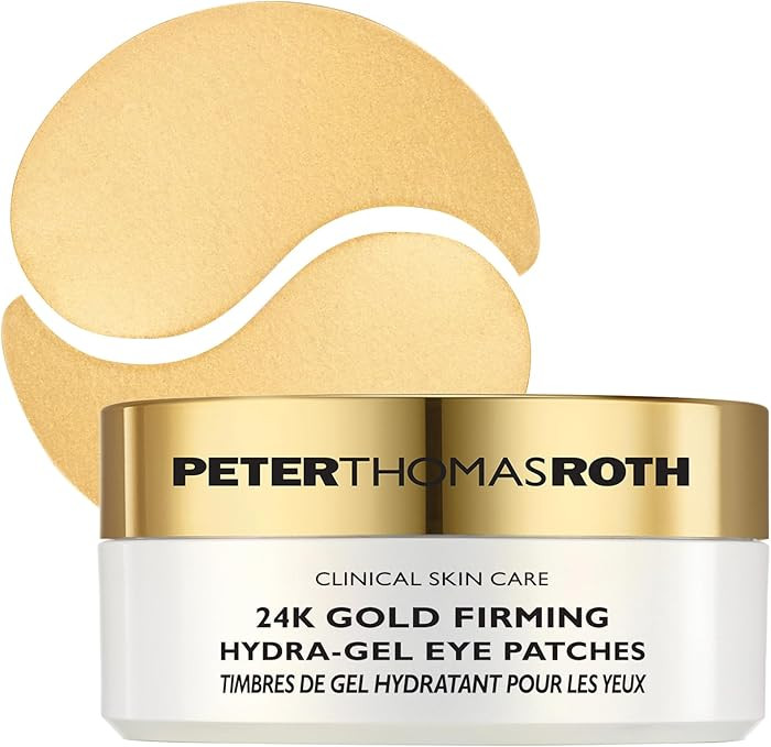 Peter Thomas Roth | 24K Gold Firming Hydra-Gel Eye Patches | Gold-Infused Eye Mask Patches for Fi... | Amazon (US)