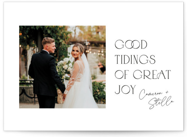 Tidings Of Joy Holiday Postcards | Minted