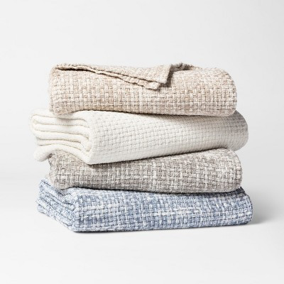 Knit & Basketweave Chenille Throw Collection - Threshold | Target