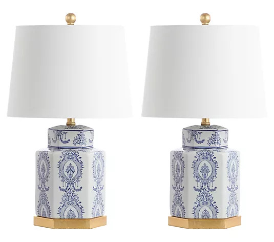 Make Your Selection: Safavieh Bodin Table Lamps (Set of 2) | QVC