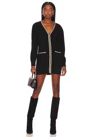 Lovers and Friends Norina Cardigan Dress in Black from Revolve.com | Revolve Clothing (Global)