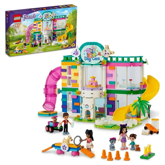 LEGO Friends Pet Day-Care Center 41718 Animal Set, Heartlake City Toy, Birthday Gifts for Kids, G... | Walmart (US)