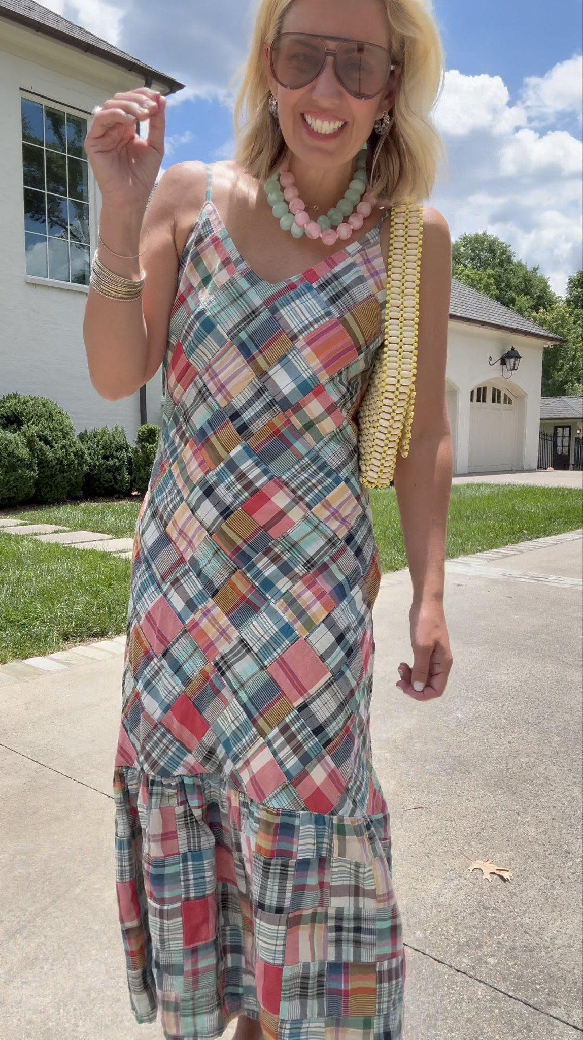 This is a YES dress if I’ve ever seen one! Yall have seen me in the skort in this print and it is absolutely fabulous. I’m in a small and 8 espadrille tts. 

*code Catherine20 for 20% off at Allie + Bess

#LTKdayinmylife #LTKmomlife #LTKOver40

#LTKTravel #LTKSeasonal #LTKootd