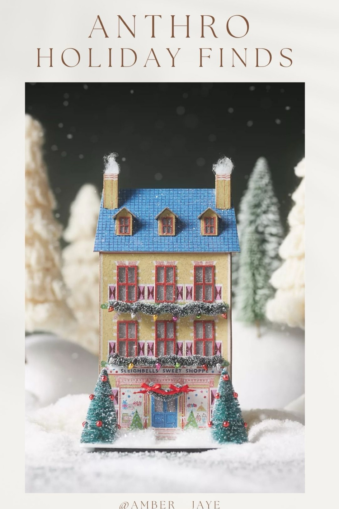 Anthropologie Holiday Finds ❄️ Gift Ideas 🎄 Christmas Village 



#LTKSeasonal #LTKHome #LTKFindsUnder100