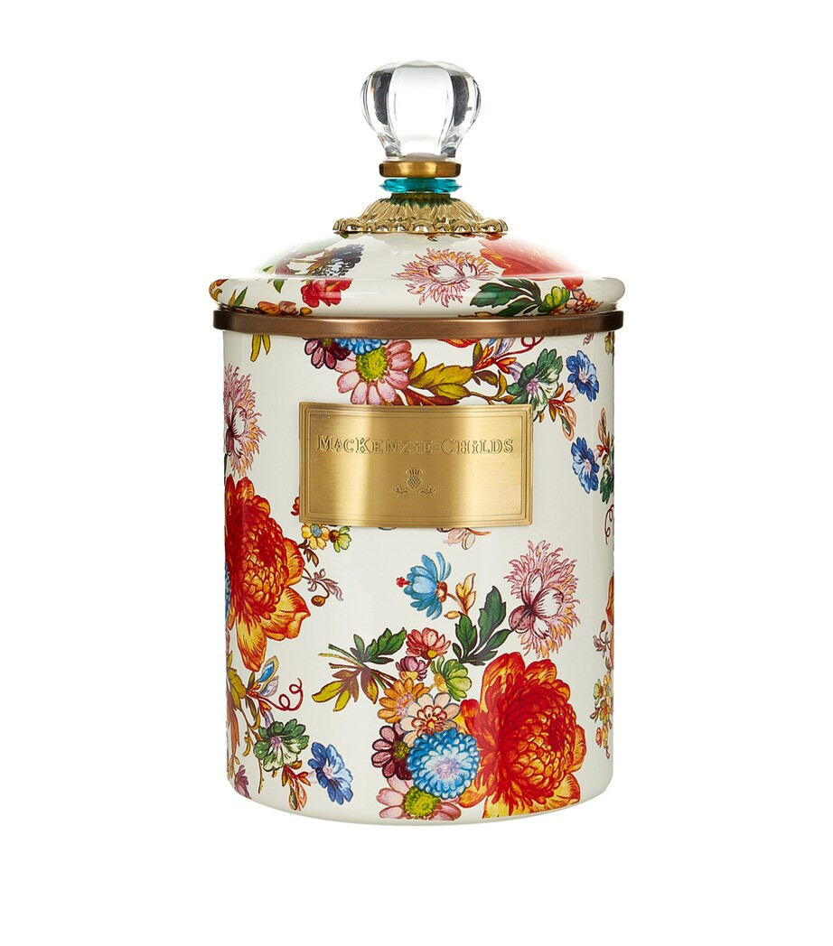 Medium Flower Market Canister | Harrods