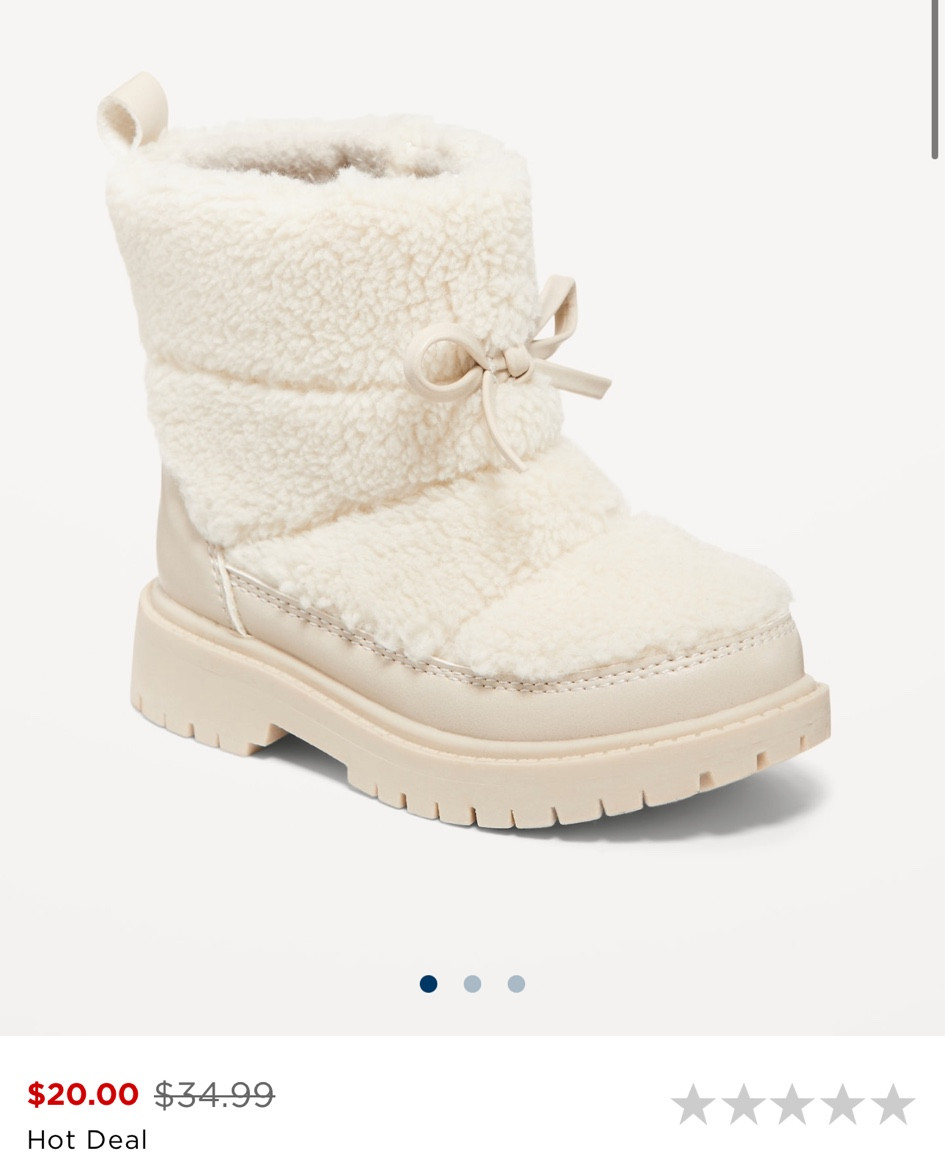 $20 toddler Sherpa boot! 

#LTKSeasonal #LTKfamily #LTKkids