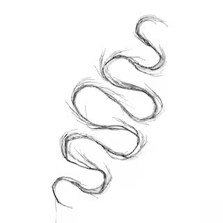 18 ft. Natural Brown Artificial Garland Paper with LED Lights | The Home Depot