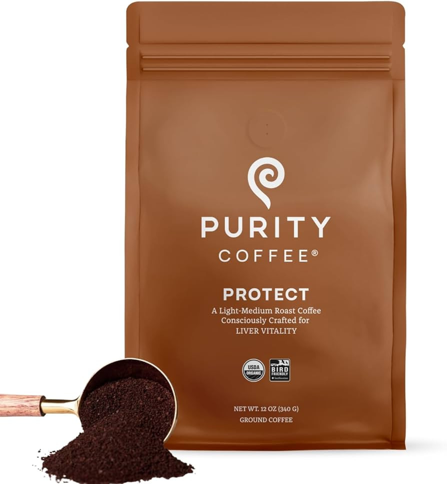 Purity Coffee PROTECT High Antioxidant Light-Medium Roast Ground (12oz Bag) | Specialty-Grade USD... | Amazon (US)