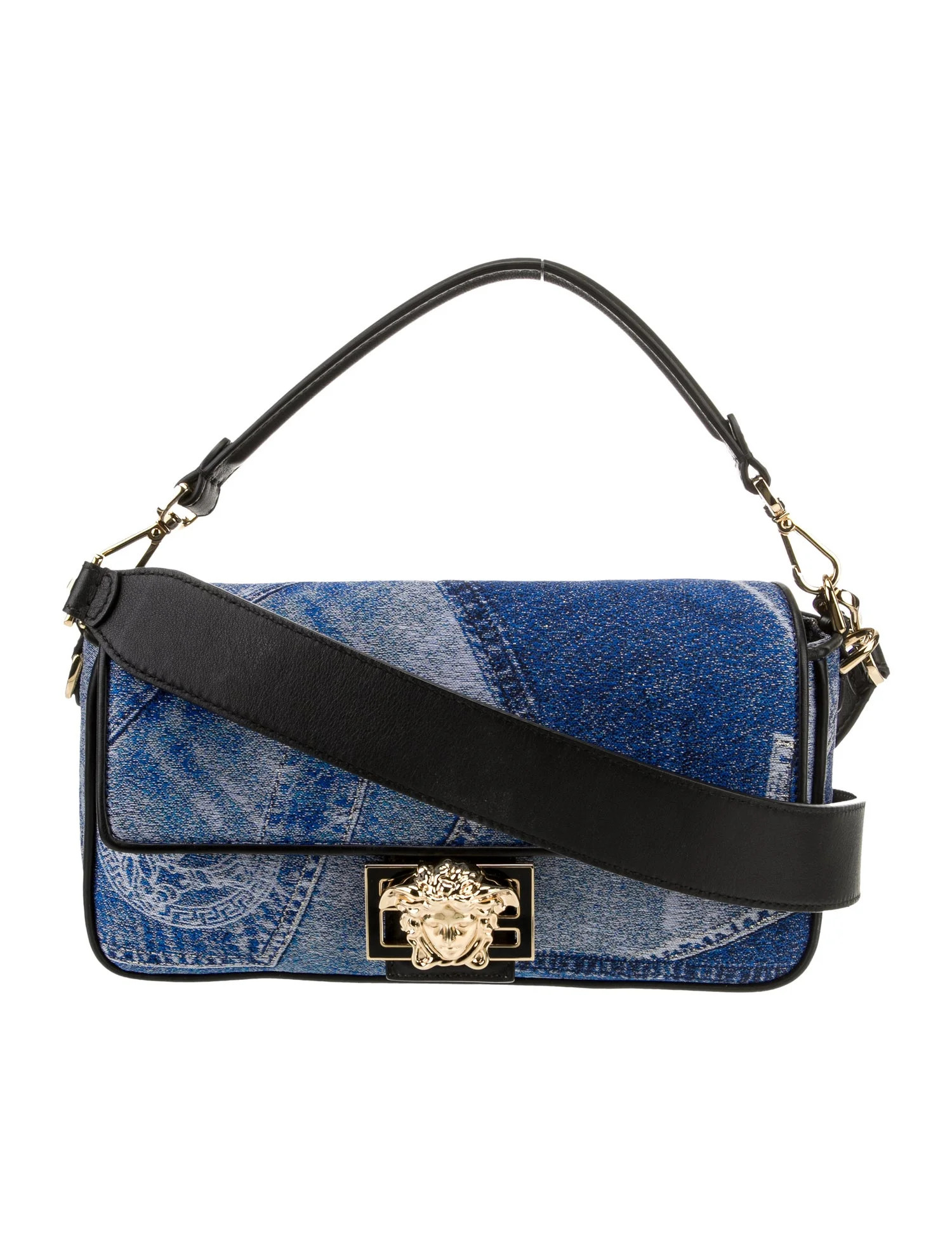 Denim Baguette | The RealReal