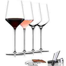 Wine Glasses Set Of Crystal White Wine Glasses Oz Long Stem Red Wine GlassesThin RimPerfect Wine Glasses Gifts For Wedding Birthday Or Anniversary Pa | SHEIN