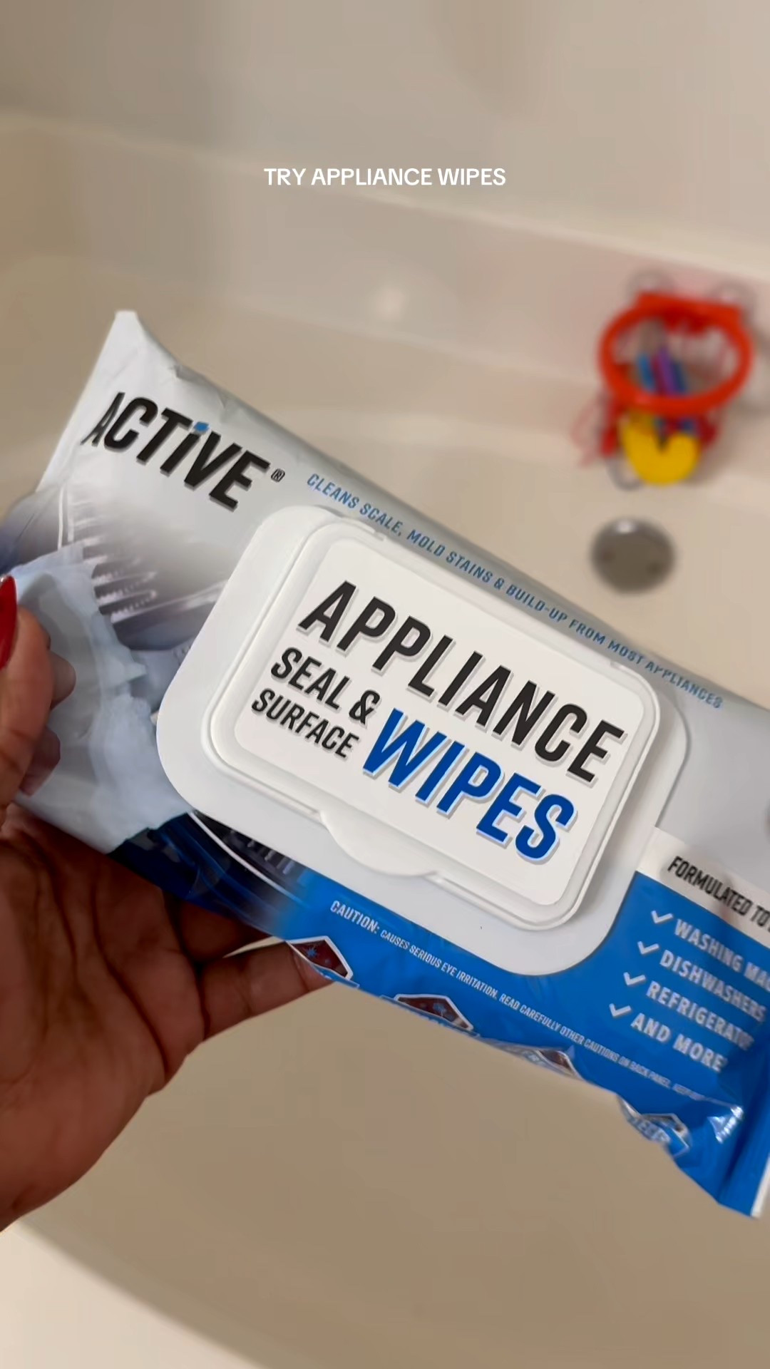 I’ve been using these appliance wipes ALL over the house and baby… let’s take them to the tub next 🧼✨

Quick refresh, no heavy scrubbing, just wipe and shine. I love doing little resets like this because it keeps everything manageable instead of waiting for a deep clean day.

Bathroom glow up in minutes. Clean tub, fresh vibes, and on to the next task.

#CleanWithMe #BathroomReset #ApplianceWipes #HomeRefresh #CleaningRoutine #StayAtHomeMomLife #DailyReset #LTKHome #CleaningMotivatio