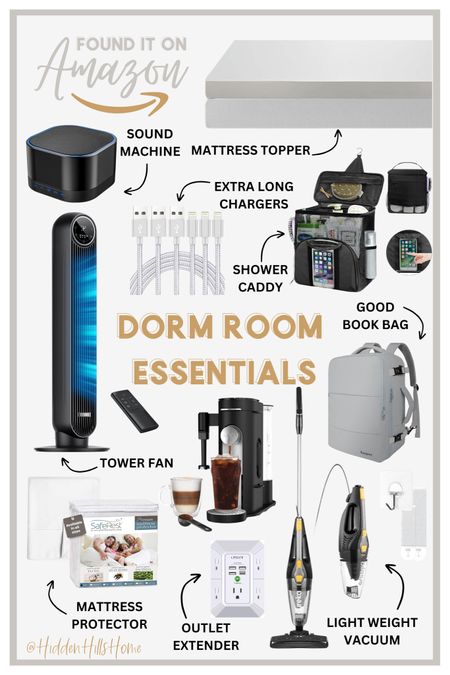 Dorm room essentials for college! Amazon dorm room must haves! College dorm room finds, affordable must haves #dorm #college

#LTKFindsUnder100 #LTKSaleAlert #LTKU