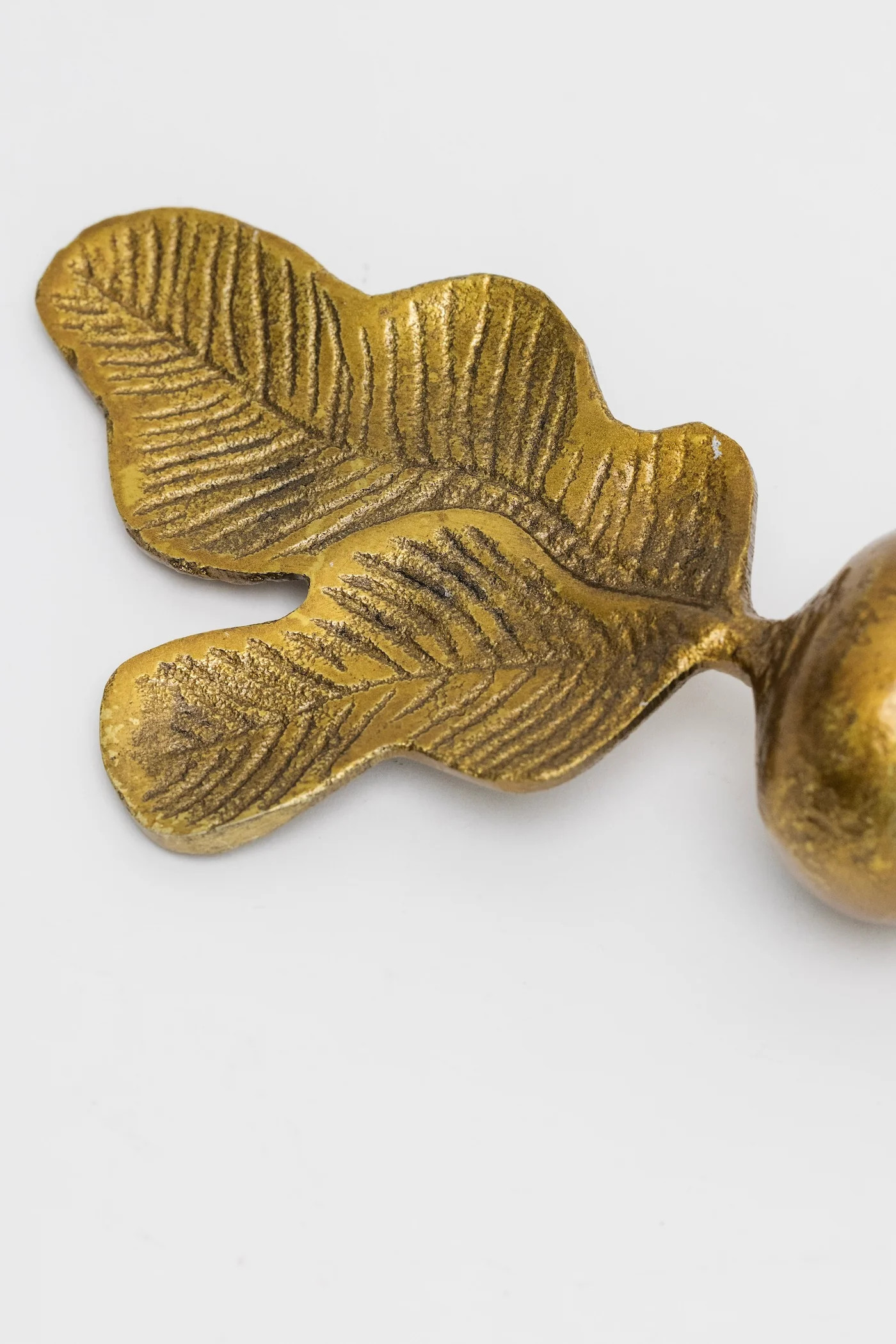 Antique Gold Metal Radish | THELIFESTYLEDCO