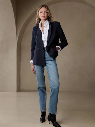 Cotton Blazer | Banana Republic Factory