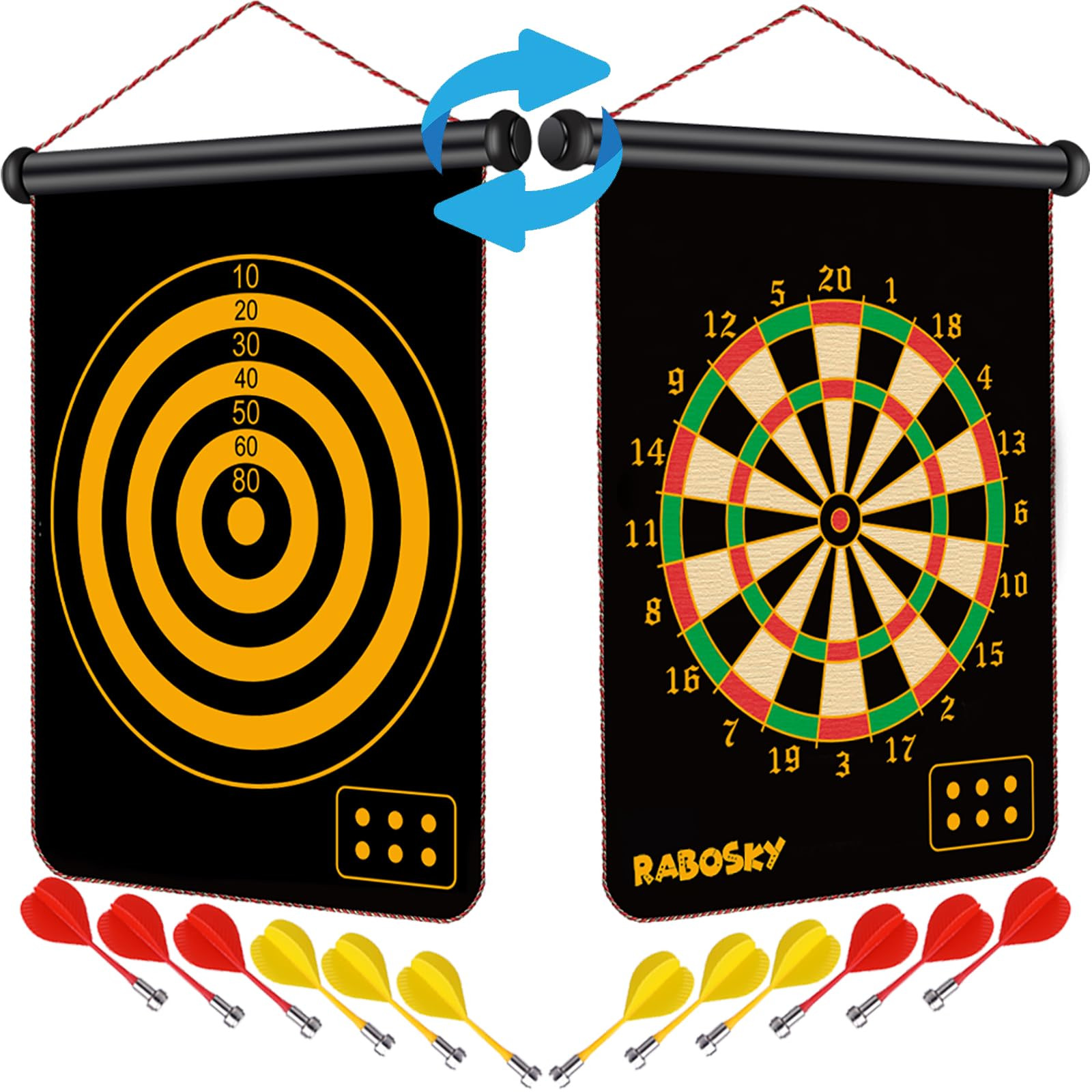 Magnetic Dart Board for Kids, Fun Toys Gifts for Boys 8 9 10 11 12 13 14 Years Old Teen Birthday ... | Amazon (US)