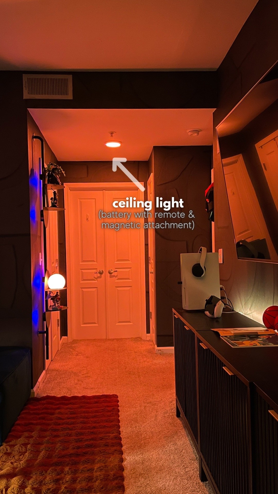 I charge this light once a month and leave it on the motion censor setting 

#LTKStyleTip #LTKHome