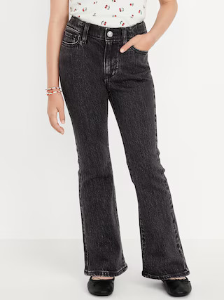 Wow High-Waisted Flare Jeans for Girls | Old Navy (US)