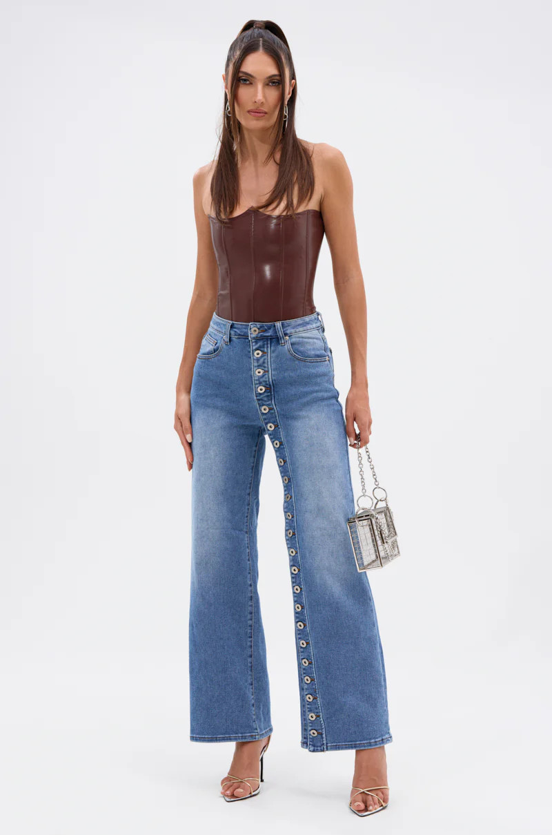 SNAP OUT OF IT DENIM PANT | AKIRA