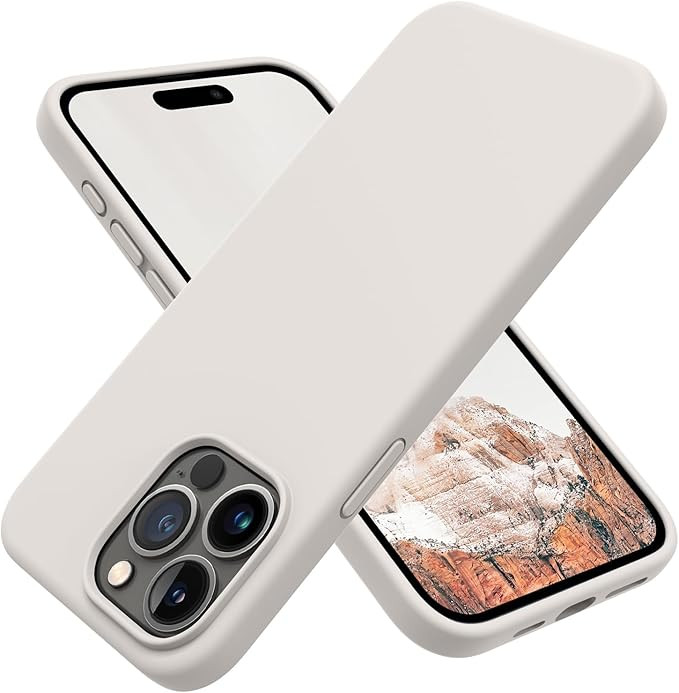 OTOFLY Compatible with iPhone 15 Pro Case, Silicone Shockproof Slim Thin Phone Case for iPhone 15... | Amazon (US)