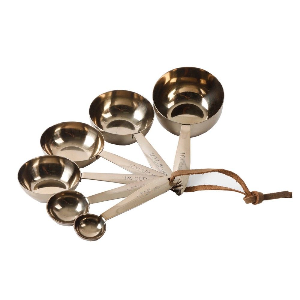 Cravings by Chrissy Teigen Stainless Steel Gold Measuring Cups | Target