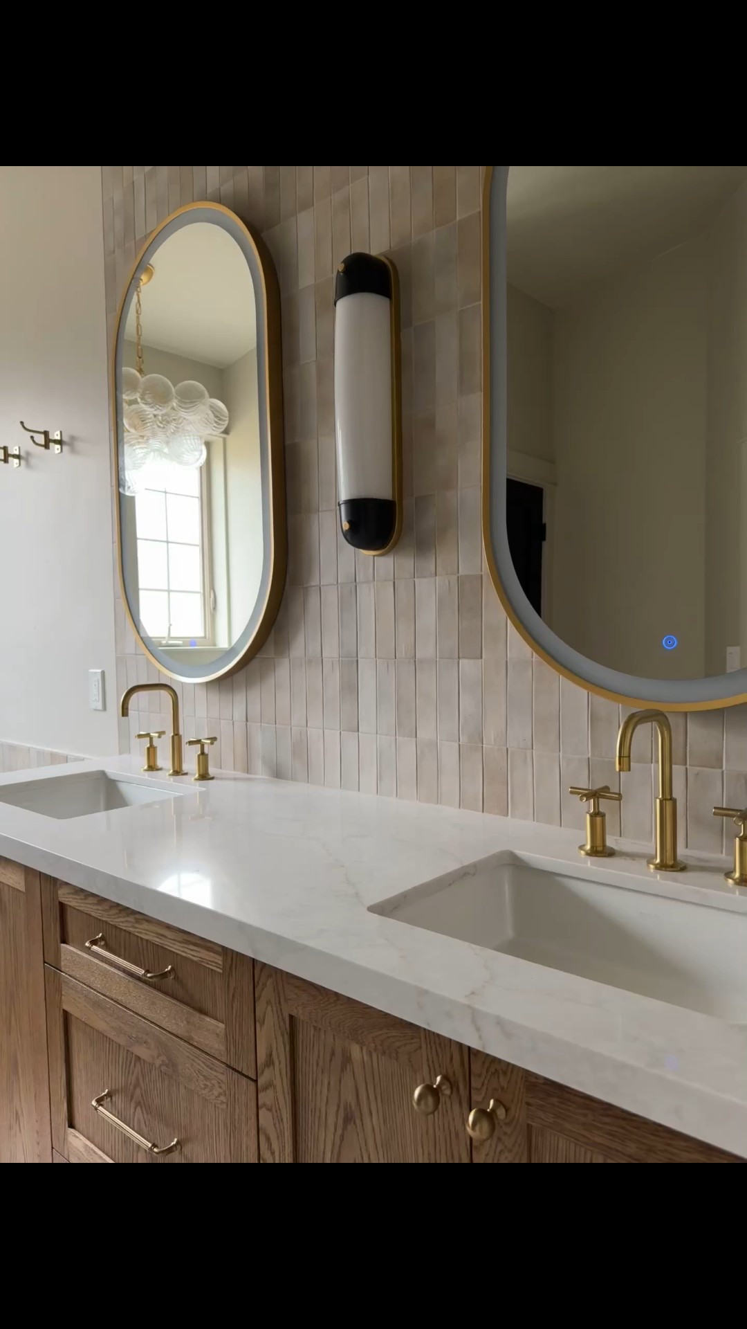 Primary bathroom lighting, plumbing fixtures, tile, cabinet hardware and accessories

#LTKSaleAlert #LTKHome #LTKFindsUnder100