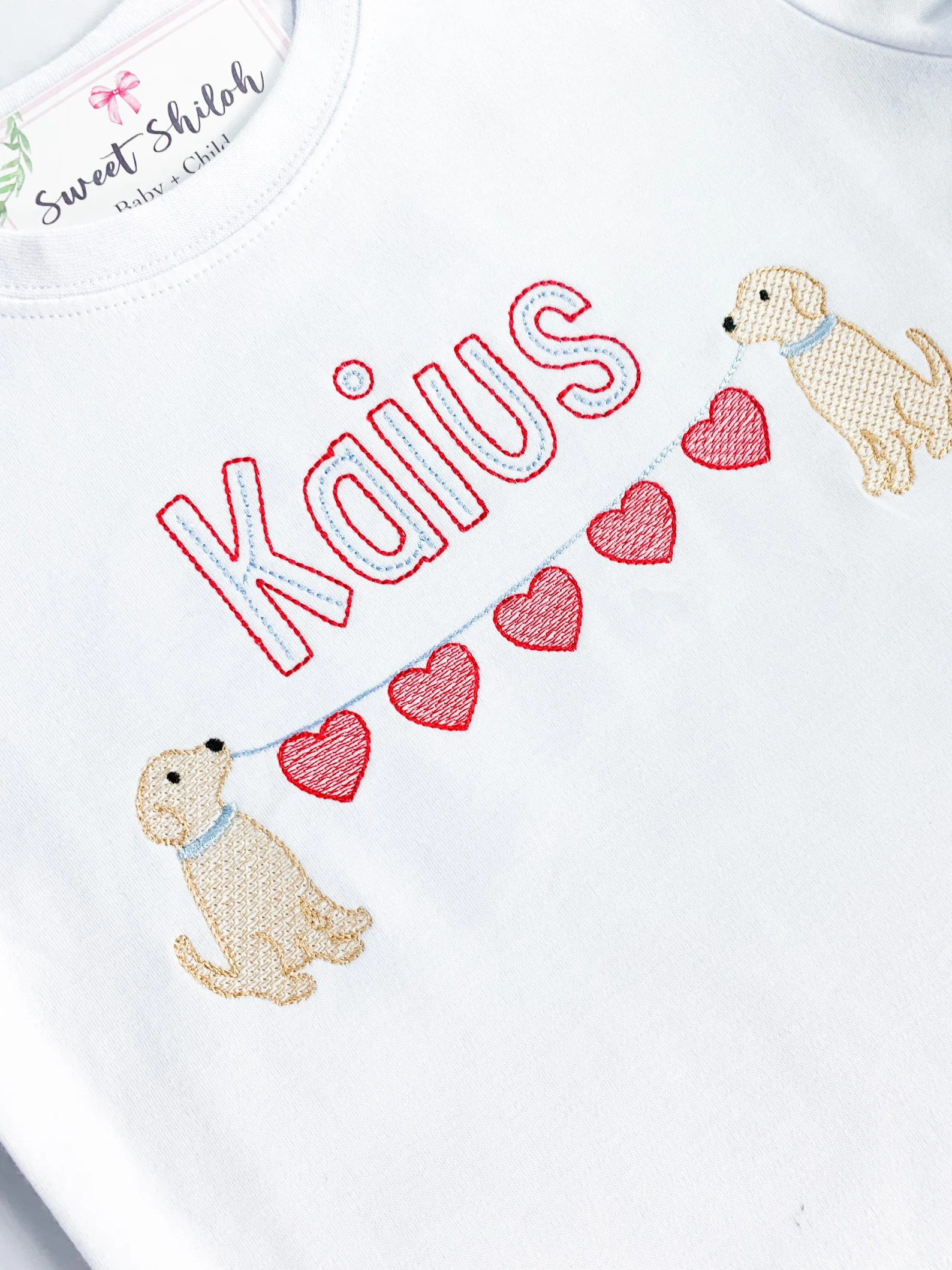 Valentine Puppy Dog Shirt, Boys Puppy Shirt, Baby Boy Valentine Pup Shirt, Puppy Heart Tee, Monog... | Etsy (US)