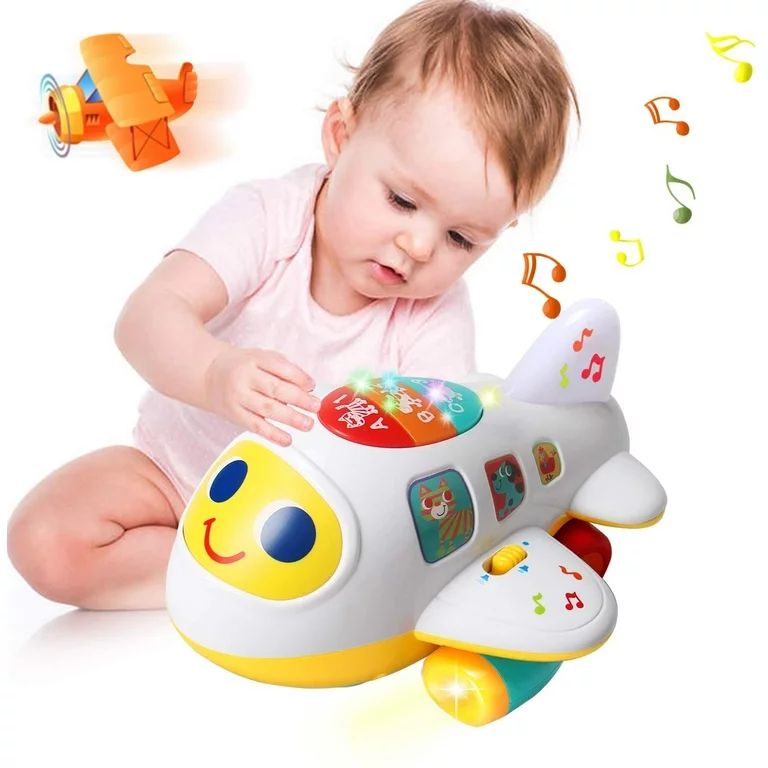 Huile Baby Toys Electronic Airplane Toys with Lights & Music ,Best Kids Early Learning Educationa... | Walmart (US)