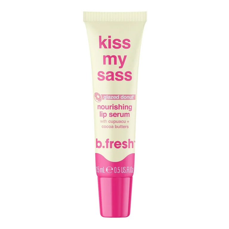B.Fresh Kiss My Sass - Glazed Donut Nourishing Lip Serum, 0.5 fl oz - Walmart.com | Walmart (US)