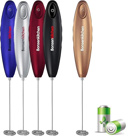 Bonsenkitchen Electric Milk Frother, Automatic Foam Maker for Coffee, Lattes, Cappuccino, Hot Cho... | Amazon (US)