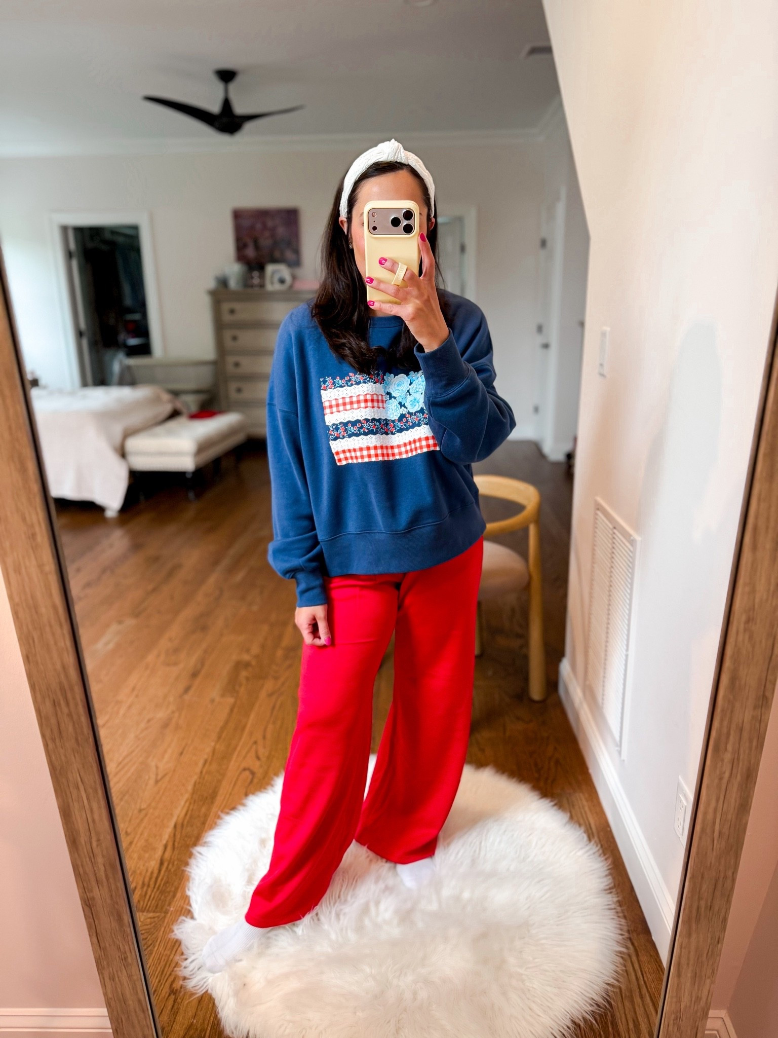 Memorial Day outfit 
Sweatshirt: large
Pants: medium

#LTKgrwm #LTKootd #LTKmomlife