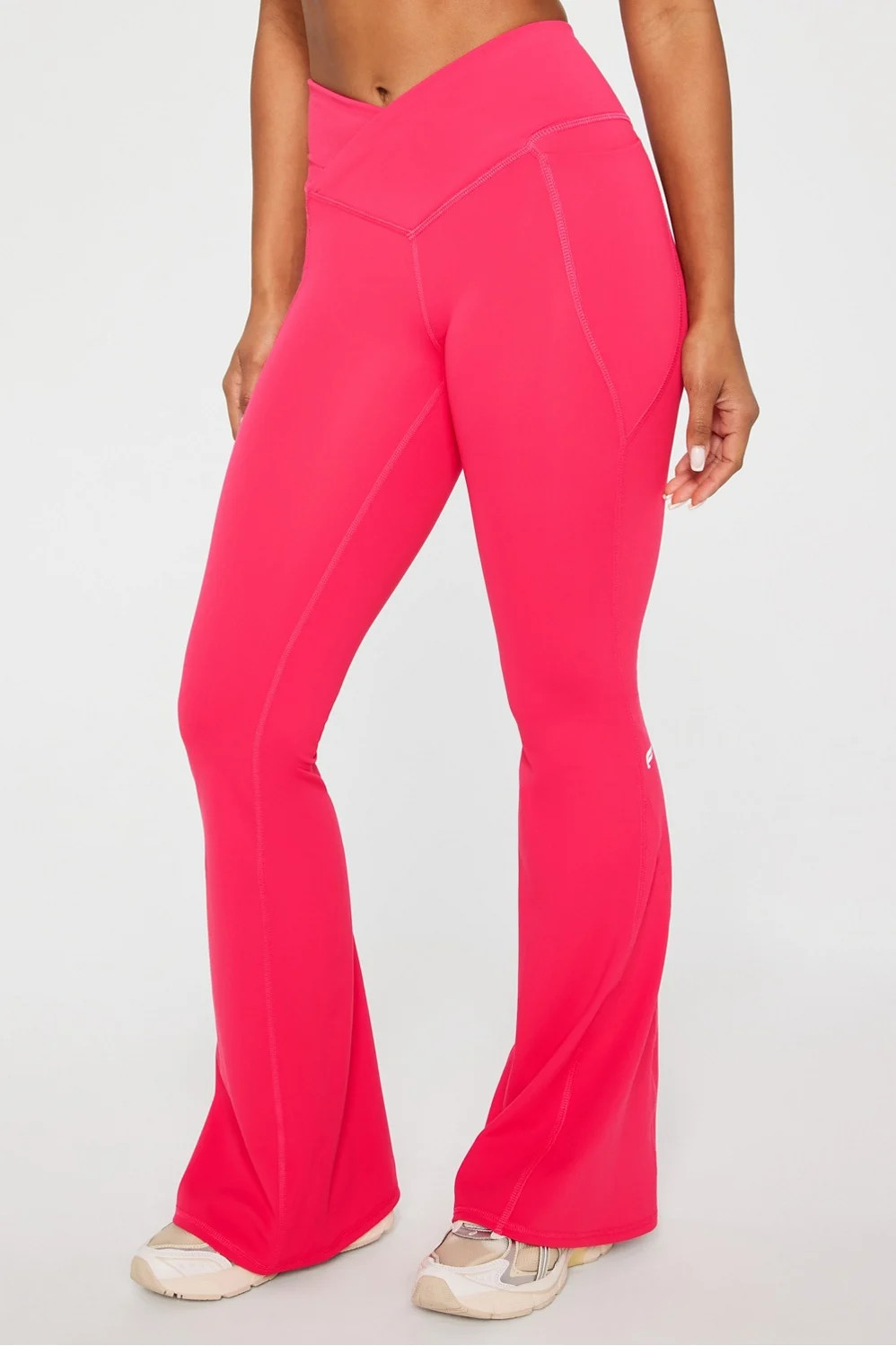 Oasis PureLuxe High-Waisted Crossover Flare | Fabletics