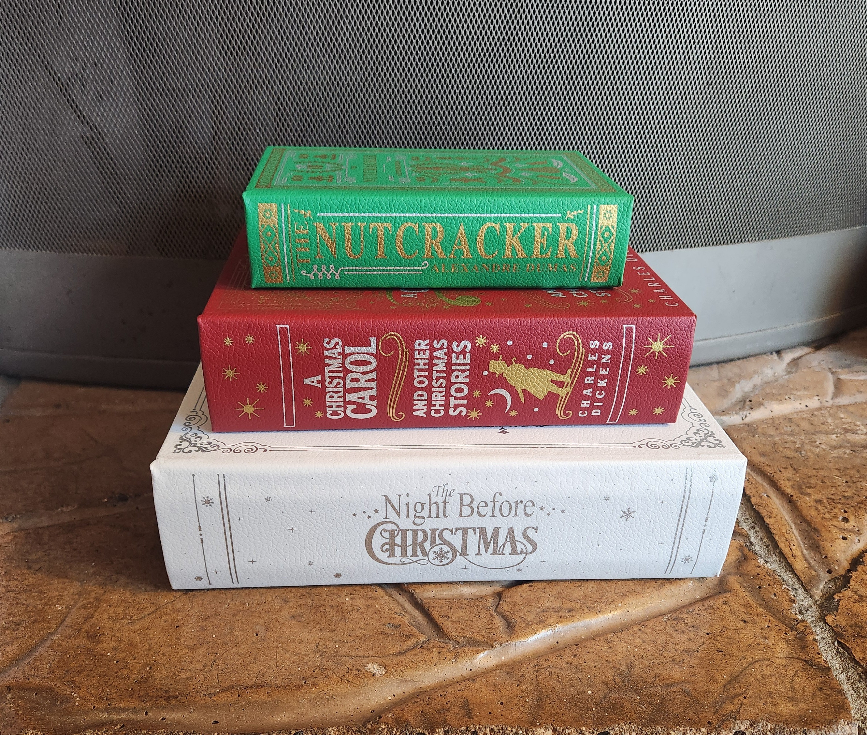 LOVE These Christmas books that have storage inside. They are so cute!#Amazon Christmas Decor#Christmas decorations

#LTKHoliday #LTKSeasonal #LTKHome