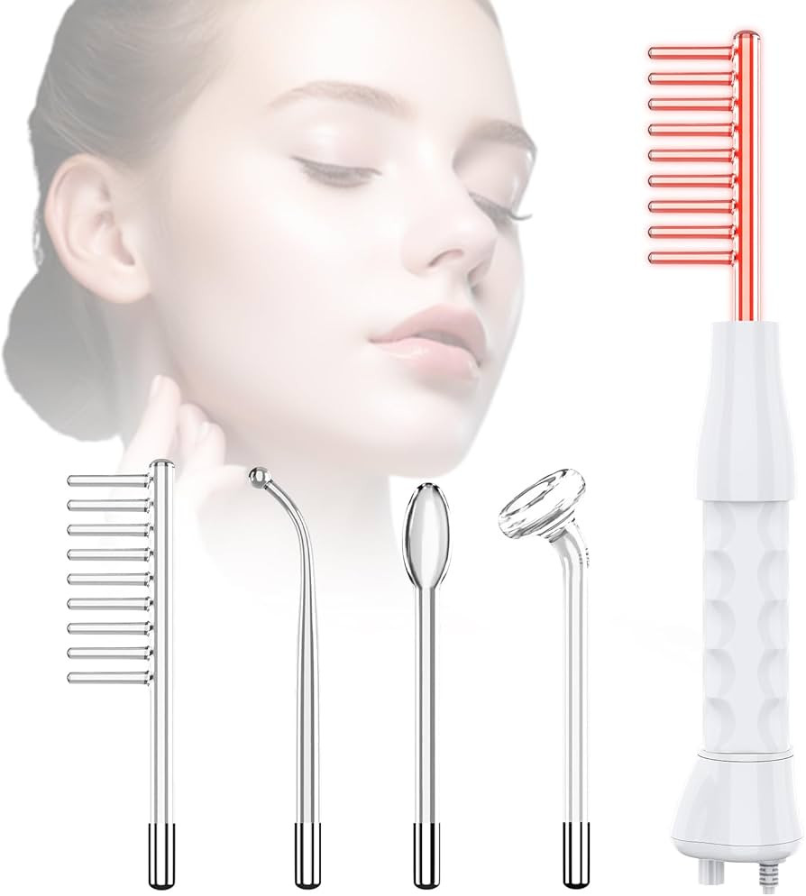 Blayram High F-requency Wand, Portable Light Therapy High F-requency Facial Skin Tightening Wand ... | Amazon (UK)
