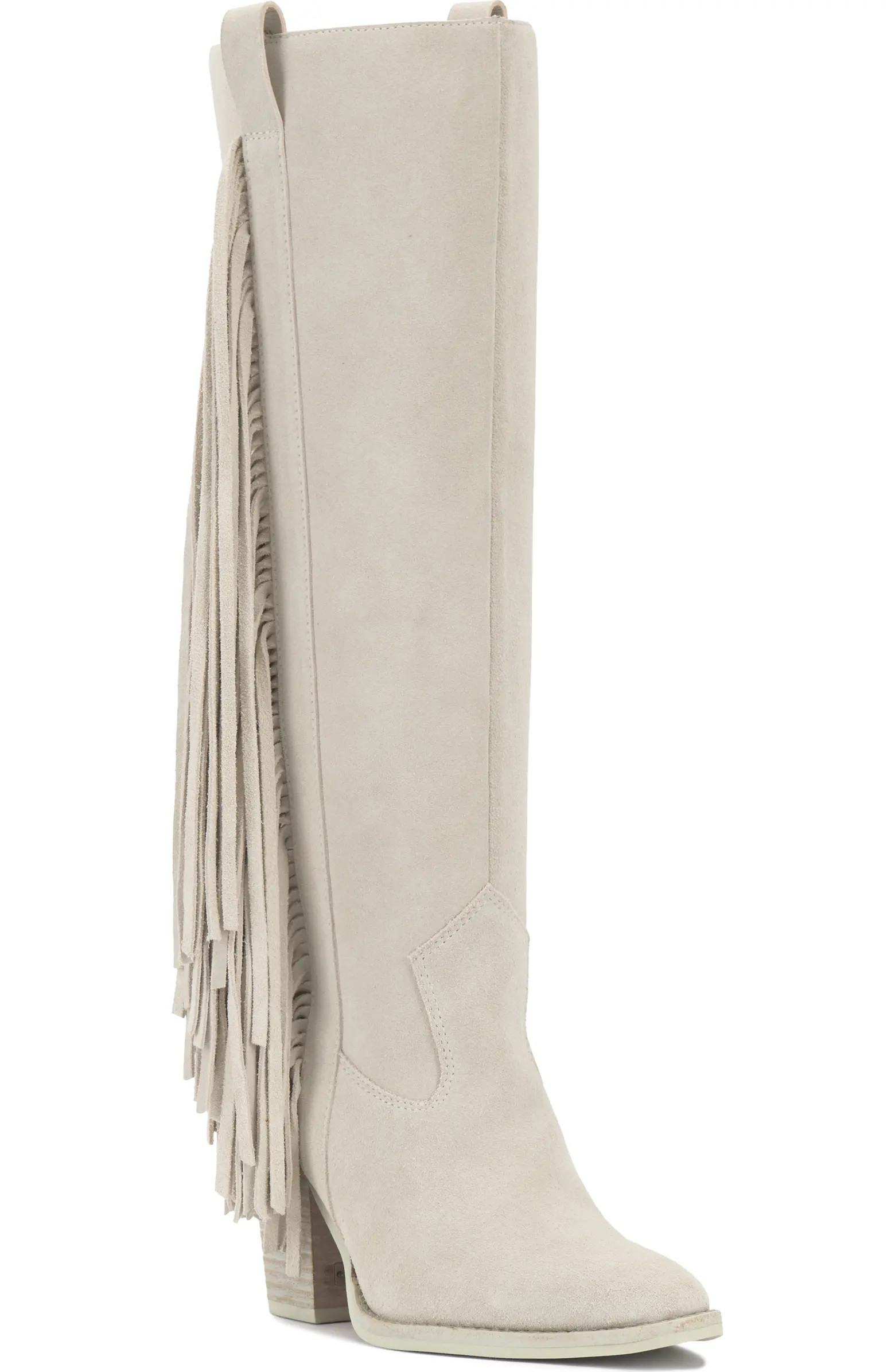 Pelia Fringe Knee High Boot (Women) | Nordstrom Rack