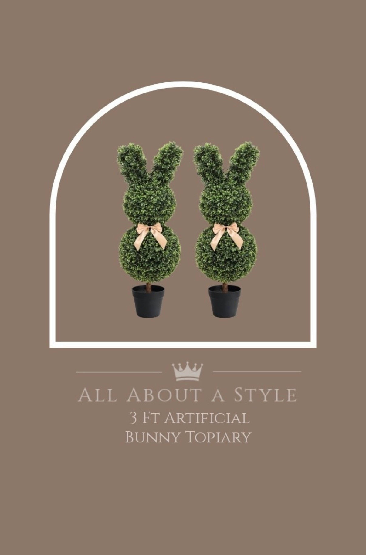 Spruce up your front porch for Easter—fast, simple, cute! 🐰

These 3 ft Easter Bunny topiaries add the sweetest touch of greenery and charm to your front door.
Perfect for welcoming guests all season long!

Tap to Shop. 

#LTKhome #EasterDecor #Easter #SpringPorch #FrontDoorDecor #BunnyTopiary #OutdoorDecor #PorchStyling #SeasonalDecor