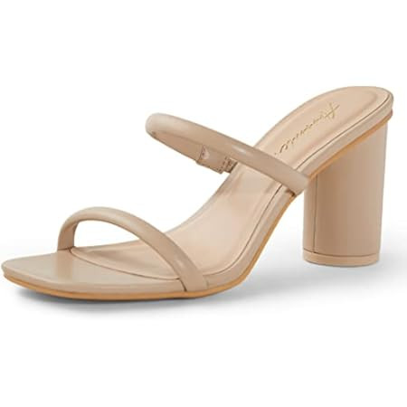 Modatope Womens Sandals Open Toe Strappy Sandals Ankle Strap High Heel Sandals for Women | Amazon (US)