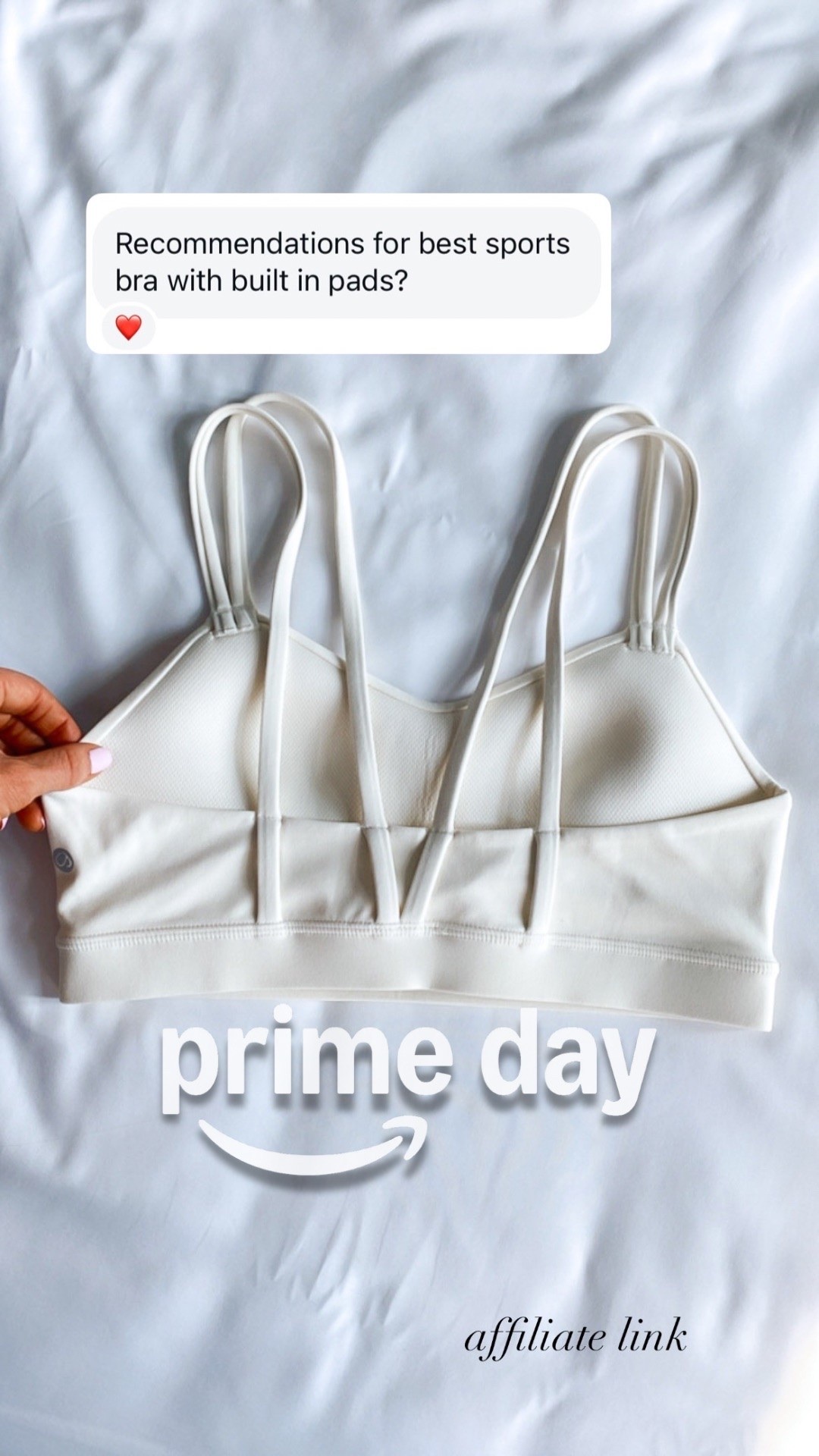 Built in molded cups sports bra

#LTKActive #LTKfitnessgoals #LTKSaleAlert