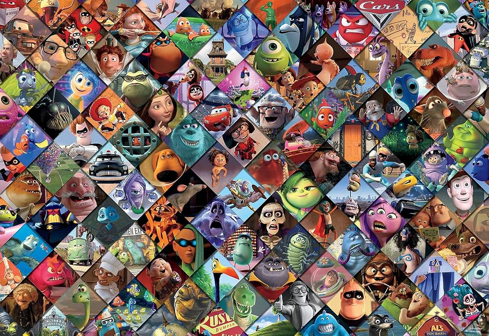 Ceaco - Disney/Pixar Clips - 2000 Piece Jigsaw Puzzle , 5" | Amazon (US)